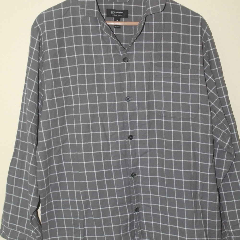 Nordstrom Men's Medium Long Sleeve Broadcloth